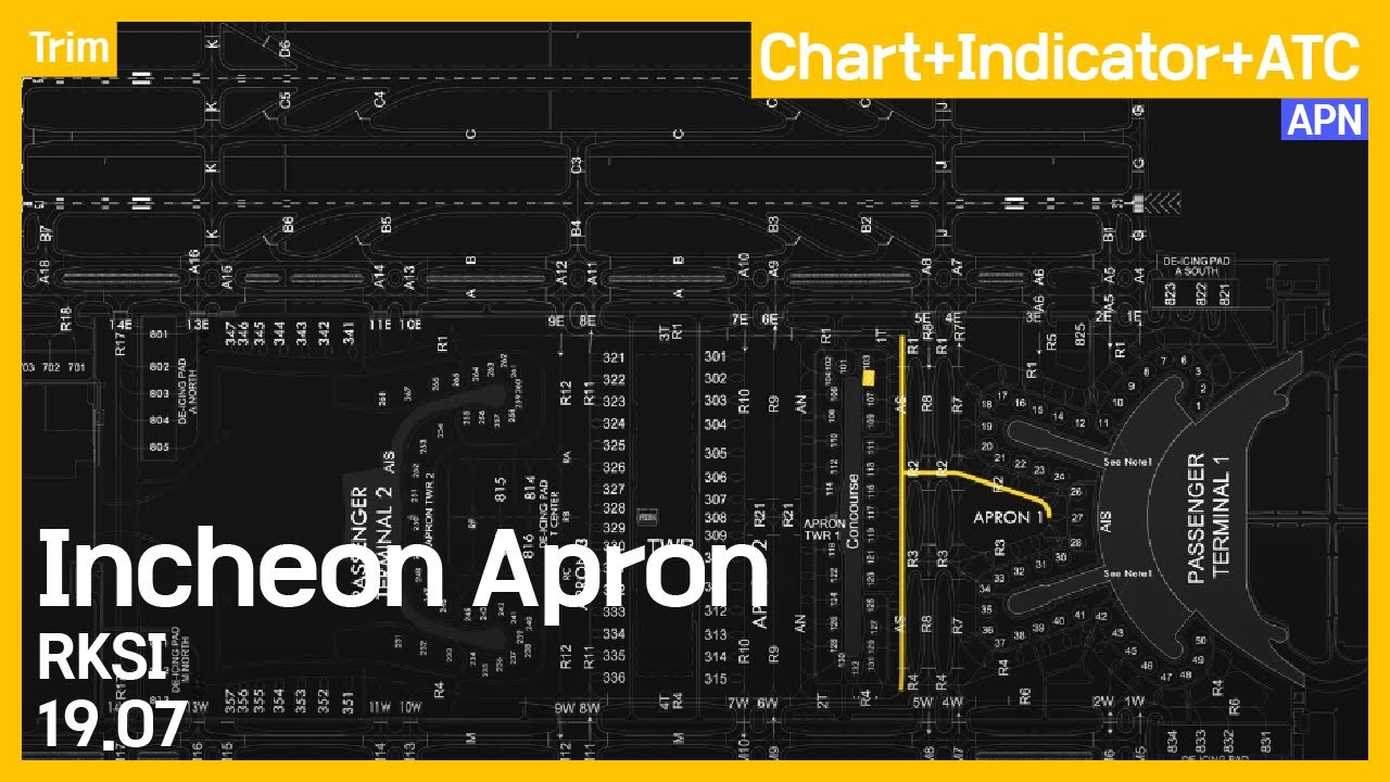 Incheon Apron ATC [RKSI][ICN] 19.07 - YouTube