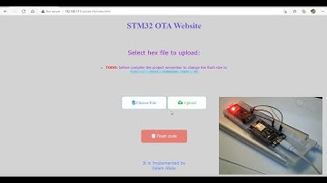 OTA (Upload Over The Air) for STM32F103