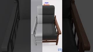 Low Poly PBR Model | 3D Game Asset Design #shorts
