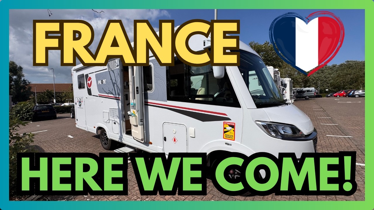 UK to France in a Motorhome | Part 1 | Portsmouth Ferry Adventure!