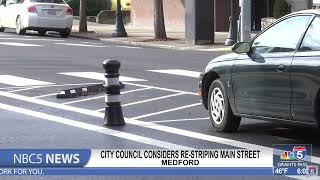 Medford City Council considers re-striping Main Street again