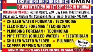 27 August 2022 Gulf Job Vacancy II Europe jobs 2022 @career_points