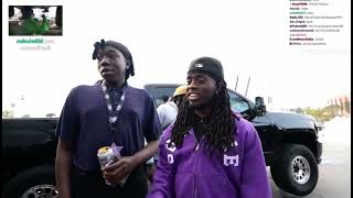 Kai Cenat Meets Ken Carson And Destroy Lonely At ROLLING LOUD!