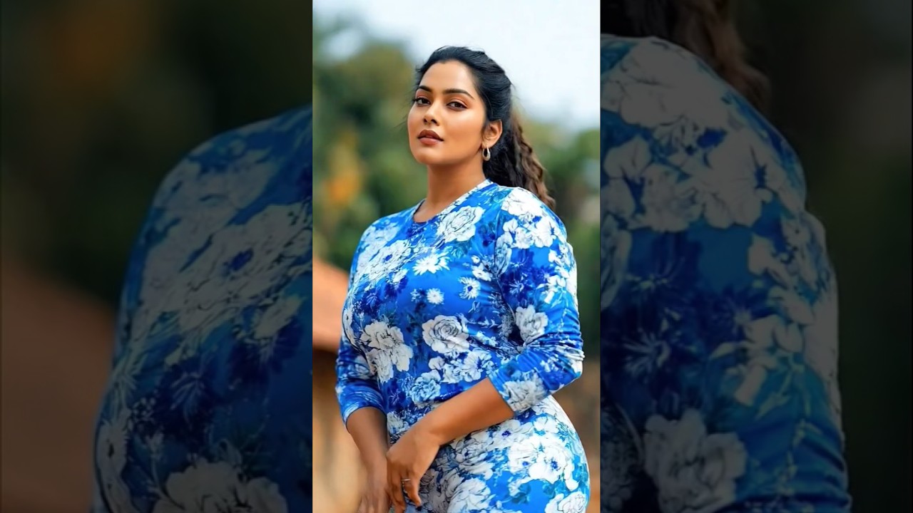 Royal Blue Floral Grace 💙✨ Confident Modern Charm 