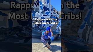 3 Rappers With Insane Mansions! #shorts #shortvideo #blueface