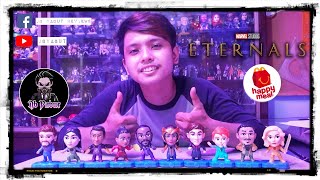 Mcdonalds - Happy Meal : Marvel - Eternals US Release ( Toy Set Review ) 2021