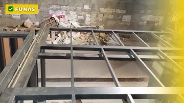 Thi Công Khung Giếng Trời Tự Động Xếp Lớp ✅ Funas