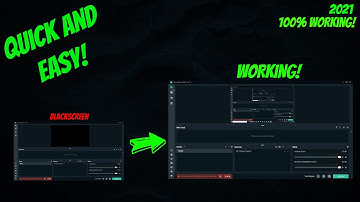 Streamlabs OBS blackscreen FIX (Working 100%) 2021 NO BS