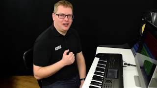 Korg KROME 88 EX workstation video