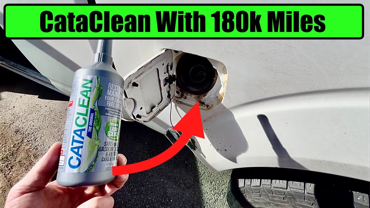 How To Use CataClean Nissan Frontier Xterra Pathfinder - YouTube