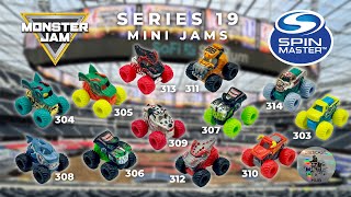 Monster Jam Mini Series 19 Unboxing & Turntable Reveal | Full Set Opening!