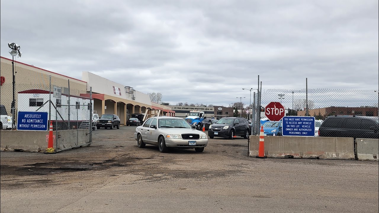 St Paul police impound lot moved for flooding 4/22