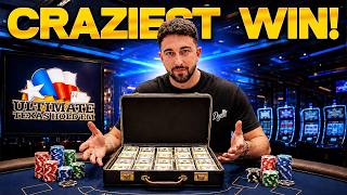 MY CRAZIEST ULTIMARE TEXAS HOLD'EM WINNING HANDS EVER!