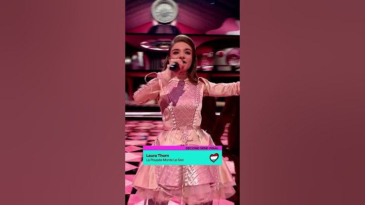 Laura Thorn - La Poupée Monte Le Son (LIVE) | Luxembourg 🇱🇺 | Second Semi-Final | Eurovision 2025