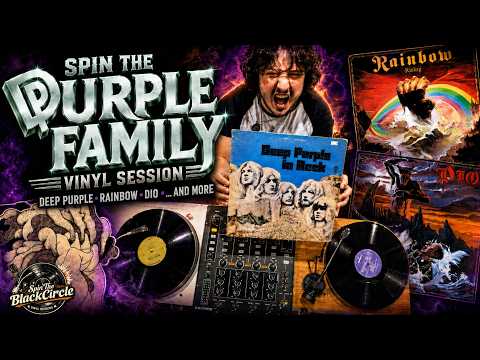 SPIN THE PURPLE FAMILY | Deep Purple, Rainbow, Dio, Sabbath & Heavy Rock Vinyl Session