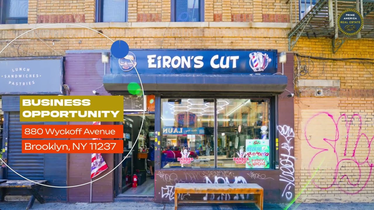 💈 Eiron's Cut Barber Shop – Prime Business Opportunity in Bushwick, Brooklyn!