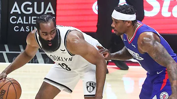 Brooklyn Nets vs LA Clippers Full Game Highlights | 2021-22 NBA Season