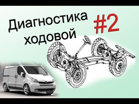Диагностика ходовой рено трафик