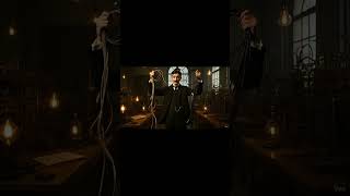 Nikola Tesla's tangled cables!