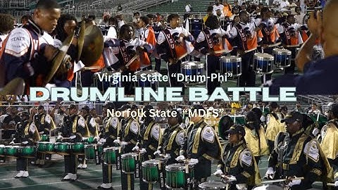 NSU “MDFS” vs VSU “Drum-Phi” 2025 | Drumline Battle 4K
