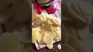 Potato chips Home made / Crispy & Salty / #potatochips #potatochipsmachine