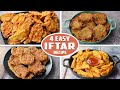 Ramadan Special 4 Easy Iftar Recipes | New Snack Recipe | Iftar Recipes