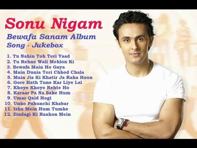 Sonu Nigam Bewafa Sanam Album Song Jukebox