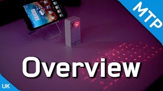 3-In-1 Bluetooth Laser Keyboard - Overview Video - Mytrendyphone