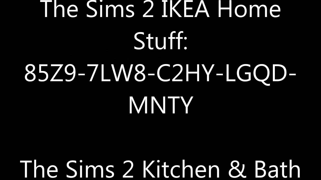 Sims Product Keys 1 2 3 Ep Sp Castaway And Life Youtube