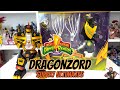 Super7 ULTIMATES Mighty Morphin Power Rangers Dragonzord (black &amp; gold) review #powerrangers #mmpr