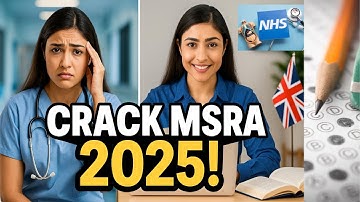 MSRA Exam 2025: Complete Guide to Crack It on Your First Try! | UK Doctor Pathway #msra #uk #uk2025