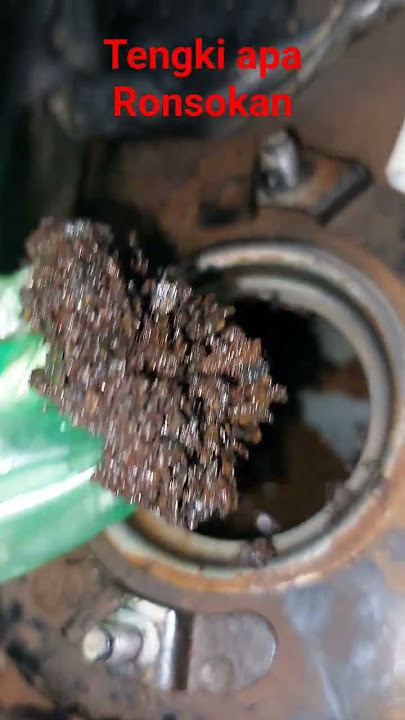 teknik sederhana bersihkan tengki dari karat #shortsvideo #mekanikmotor