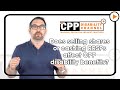 CPP disability | Does selling shares or cashing RRSPs affect benefits?