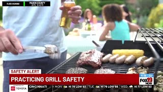 Practicing grill safety