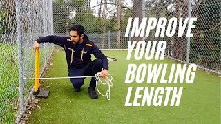 Improve Your Bowling Length (A Simple Drill)
