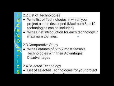 Video: How To Write A Technology Project