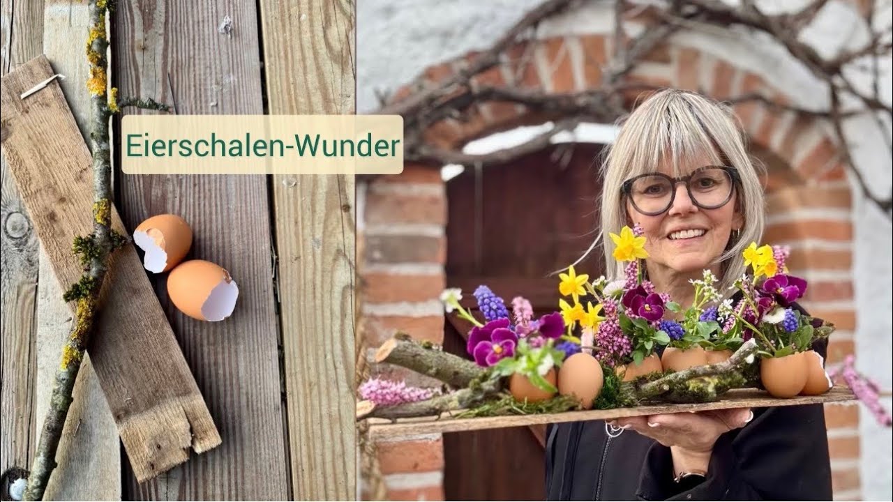 Eierschalen-Wunder: Fast im Müll – jetzt Osterdeko🌸