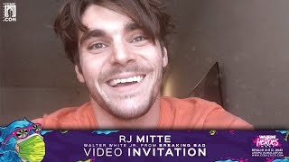RJ Mitte - Breaking Bad - Comic Con Baltics 2021