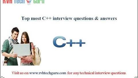 Top most C++ interview questions and answeres