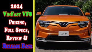 2024 VinFast VF8 Release Date | 2024 vinfast vf 8 plus | 2024 VinFast VF8 Price USA | Configurations