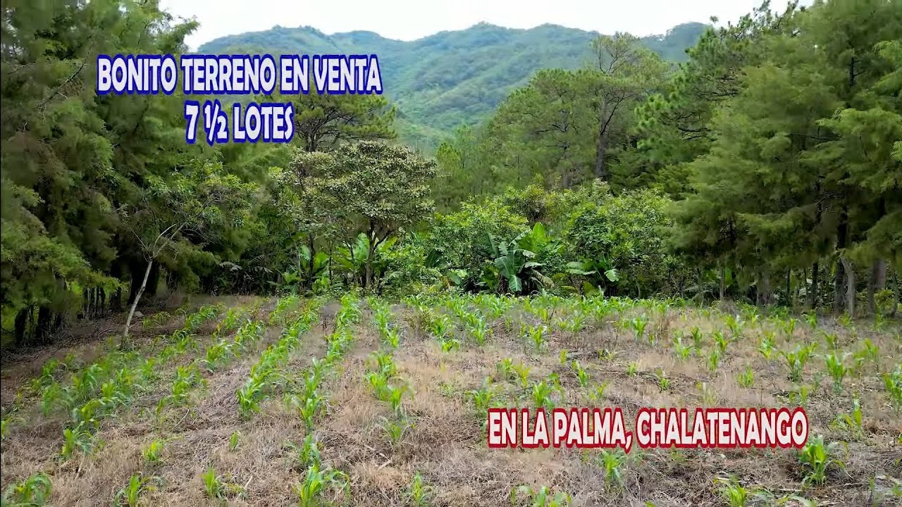 Terreno en Venta En La Palma, Chalatenango, Clima Fresco,EL SALVADOR