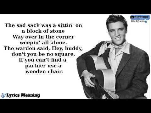 Elvis Presley Jailhouse Rock Lyrics Meaning Youtube