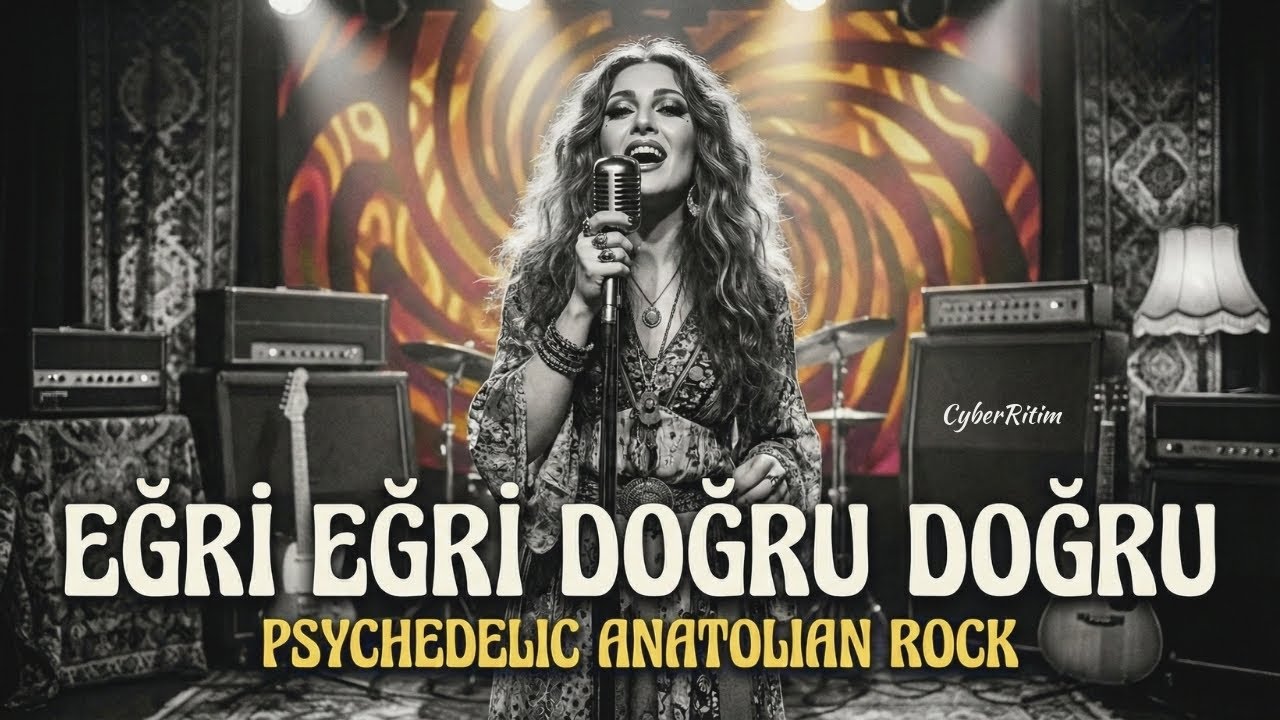 Eğri Eğri Doğru Doğru | 70s Anatolian Psychedelic Rock | CyberRitim