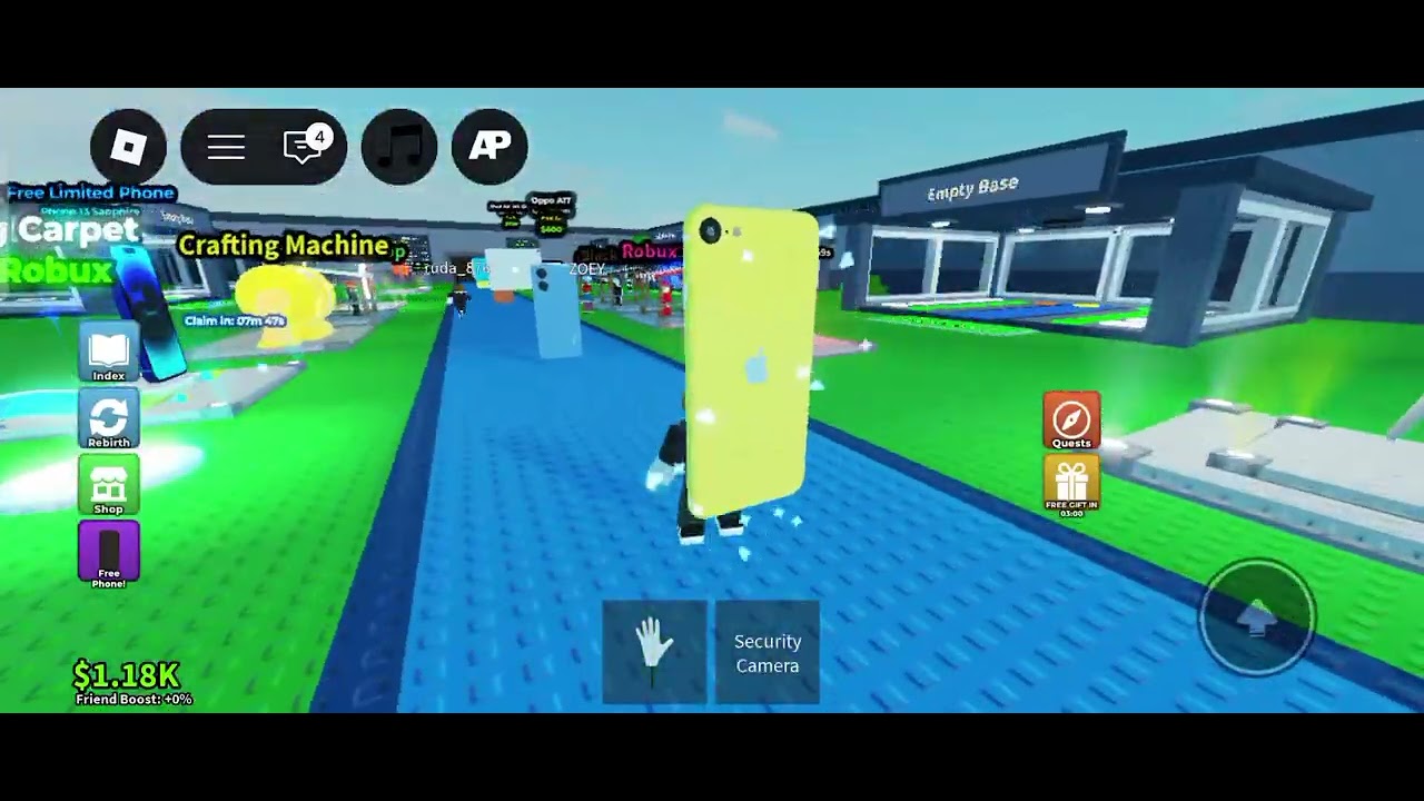 Steal a iPhone game play 