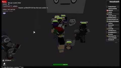 Me meeting a ROBLOX ADMIN