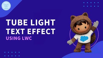 Tube Light Text Effect Using LWC