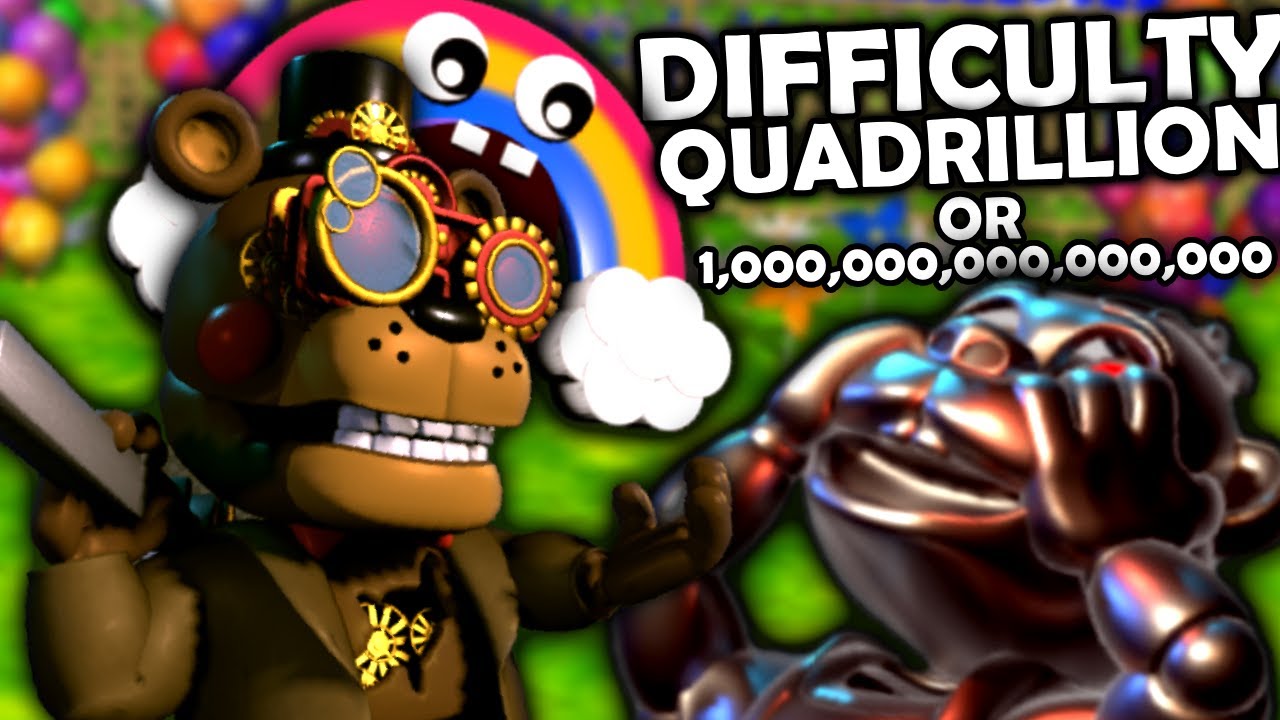 FNAF World: обновлённая сложность Quadrillion была УМОРИТЕЛЬНОЙ