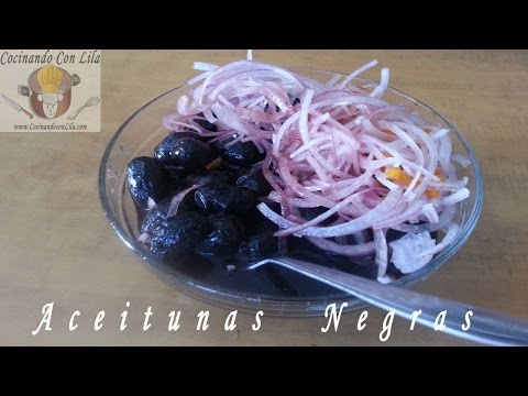 Video: Aceitunas Negras: Preparar Ensaladas Con Aceitunas