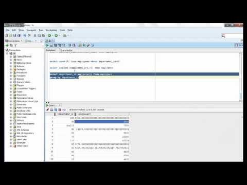 Oracle SQL Video