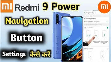 How To Hide Navigation Button in Redmi 9 power | Redmi 9 power Navigation Gesture | redmi 9 power